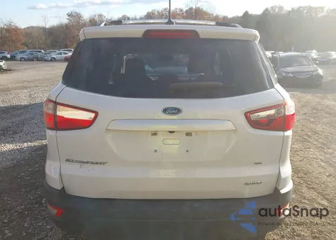 2019 Ford Ecosport Se from USA, damaged, VIN MAJ6S3GL8KC280604